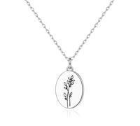 Philip Jones December Birth Flower Holly Berry Necklace
