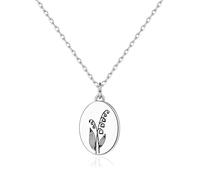 Philip Jones May Birth Flower Lily of the Valley Necklace