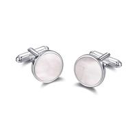 Philip Jones Men's Mother of Pearl Gemstone Cufflinks