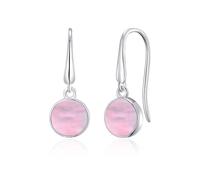 Philip Jones Pink Mother of Pearl Drop Earrings