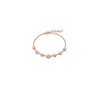 Philip Jones Rose Gold Plated Daisy Bracelet