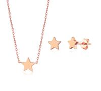 Philip Jones Rose Gold Plated Star Set