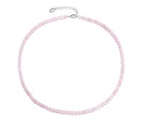 Philip Jones Rose Quartz Mini Beaded Gemstone Necklace