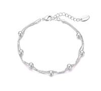 Philip Jones Silver Plated Ball Bracelet