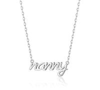 Philip Jones Silver Plated Nanny Necklace