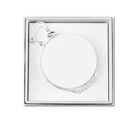 Philip Jones Silver Plated Sister Bracelet Created with Zircondia® Crystals with Gift Box