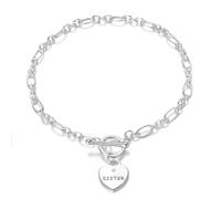 Philip Jones Sister Charm Bracelet Created with Zircondia® Crystals