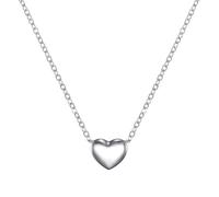 Philip Jones Sterling Silver Heart Necklace