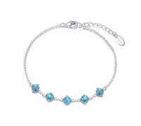 Philip Jones Synthetic Turquoise Gemstone Bracelet
