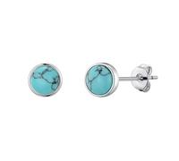 Philip Jones Synthetic Turquoise Stud Earrings