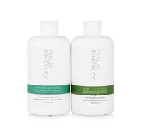 Philip Kingsley Flaky Itchy and Moisture Balance 500ml Duo