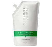 Philip Kingsley | Flaky/Itchy Scalp Conditioner | Anti-Dandruff Conditioner For Flaky, Itchy, Dry and/or Oily Scalps | Cleansing Scalp Care | Hydrates, Soothes and Detangles | 1000ml Refill Pouch