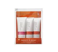 Philip Kingsley - Smooth & Shiny Haircare Travel Set - 3 x 75ml | Contains Re Moisturizing Shampoo and Conditioner and Elasticizer - Travel Size Holiday Essentials
