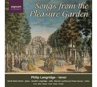 PHILIP LANGRIDGE <BR - ARNE - SONGS FROM THE PLEASURE GARDEN - CD - N3z