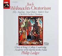Philip Ledger & Academy of St. Martin-in-the-Fields / Elly Ameling / Janet Baker / Robert Tear / Dietrich Fischer-Dieskau / Iona Brown u.a. - Bach: Weihnachts-Oratorium BWV 248 (Gesamtaufnahme) [Vinyl Schallplatte] [3 LP Box-Set] [Vinyl] Philip Ledger & Academy of St. Martin-in-the-Fields / Elly Ameling / Janet Baker / Robert Tear / Dietrich Fischer-Dieskau / Iona Brown u.a.; Philip Ledger; Ell