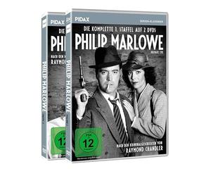 Philip Marlowe Set Vol. 1+2 - 11 Episoden TV-Krimiserie nach Raymond Chandler mit Powers Boothe - HBO Klassiker im Noir-Stil Los Angeles - Mit Bonusmaterial inkl. Bonusfilm