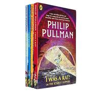 Philip Pullman Collection 4 Books Set (I Was a Rat! Or The Scarlet Slippers, The Firework Maker's Daughter, Clockwork or All Wound Up, Spring-Heeled Jack)