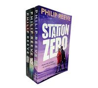 Philip Reeve Railhead Trilogy 3 Books Collection Set (Station Zero, Railhead, Black Light Express)