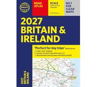 Philip’s 2027 Road Atlas Britain & Ireland Paperback A4: Super-clear mapping (Philip's Road Atlases)