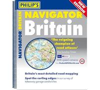 Philip s Navigator Britain (Mainland Atlas with route planner maps and local maps) (Mainland Atlases)