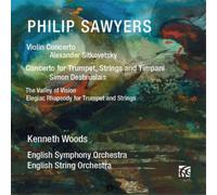 Woods/English Symph Orc - Philip Sawyers: Violin Concerto, Concerto for Trumpet, Strings and Timpani, The Valley of Vision, Elegiac Rhapsody for T