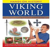Philip Steele Hands On History Viking World Hardback Book Philip Steele Multicolor