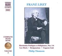 Philip T - Liszt: Harmonies Poetiques et Religieuses Nos. 1-6 / Les Morts - CD - NAXOS