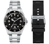 Philip Watch Caribe Diving R8223216008-1 - Man - 42 mm - Analogue - Automatic - Sapphire Glass Black 42 mm