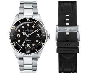 Philip Watch Caribe Diving R8223216008 - Man - 42 mm - Analogue - Automatic - Sapphire Glass Black 42 mm