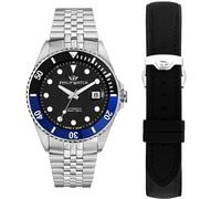 Philip Watch Caribe R8223597037 - Man - 42 mm - Analogue - Automatic - Sapphire Glass Black 22 mm