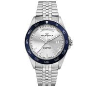 Philip Watch Caribe R8223597113 - Man - 42 mm - Analogue - Automatic - Sapphire Glass Silver 42 mm