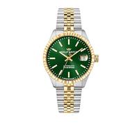 Philip Watch Men's Watch, Time, Date, Analog, 39 mm, Caribe Urban Collection, Two-Tone Jubilee - R8223597115