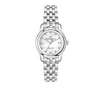 Philip Watch Women's Watch, Anniversary Collection, Quartz Movement, Three Hands with Date, Stainless Steel Watch with Diamonds - R8253150505
