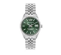 Philip Watch Women's Watch in Steel, Time, Date, Analog, 35 mm, Caribe Urban Collection, Gift for Mom