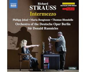 Philipp Jekal; Maria Bengtsson; Thomas Blondelle; Elliot Woodruff; Anna Schoeck; Clemens Bieber; Markus Bruck; Nadine Secunde; Joel Allison; Simon Pauly; Lilit Davtyan; Tobias Kehrer; Orchestra of the Deutsche Oper Berlin; Sir Donald Runnicles - Richard Strauss: Intermezzo