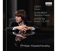 Philipp Kopachevsky - Liszt; Schubert; Janacek: Sonata, Wanderer Fantasy, Sonata 1.X.1905