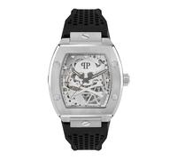 Philipp Plein Black Mens Analogue Watch The $keleton PWBAA2123