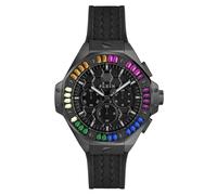 Philipp Plein Men Chronograph Quartz Watch with Silicone Strap PWPSA0724