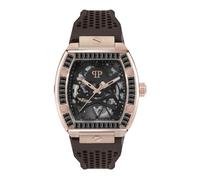 Philipp Plein Brown Mens Analogue Watch The $keleton PWBAA1723