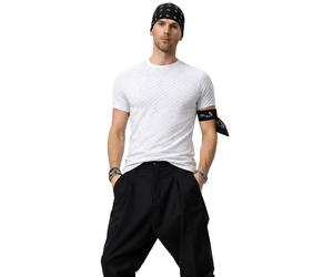 Philipp Plein Comfort Stretch T-Shirt Multi Logo Lounge Top Iconic Shirt OVP 2XL