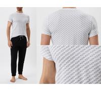 Philipp Plein Comfort Stretch T-Shirt Multi Logo Lounge Top Iconic Shirt OVP L