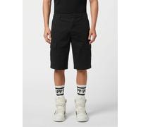 PHILIPP PLEIN Cotton Cargo Shorts with Multiple Pockets - Size: 4XL - male