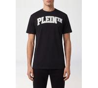 PHILIPP PLEIN Cotton T-shirt with Contrasting Lettering Logo Print on the Front - Size: XL - male