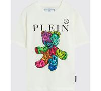 PHILIPP PLEIN Cotton T-Shirt with Logo - Size: 6 - female