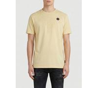 Round Neck T-Shirt Degrade Monogram - male - Philipp Plein - T-Shirts - Beige - S - Tops S