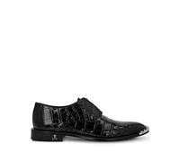 Philipp Plein crocodile-embossed leather derby shoes - Black 40-41-43-47-48