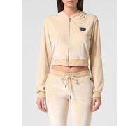 PHILIPP PLEIN Cropped Velvet Zip Hoodie with Skull Rhinestones - Size: XS - female