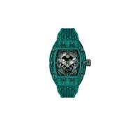 Philipp Plein Crypto King Atomic Emerald 55mm watch - Silver One Size