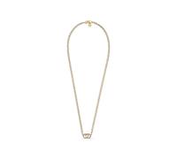 Philipp Plein crystal lettering necklace - Gold One Size