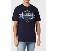 PHILIPP PLEIN Embroidered Rhinestone Logo Cotton T-Shirt - Size: 4XL - male
